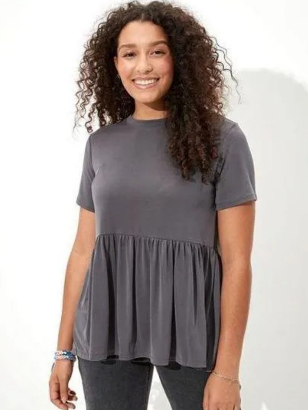 American Eagle Babydoll Tee